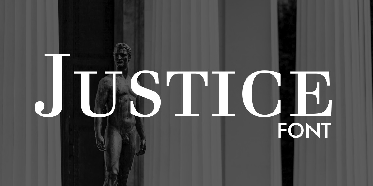 Font Justus Logogenie Font Justus Logogenie