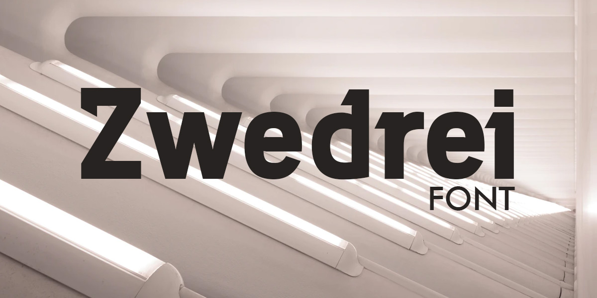 Font Zwodrei Logogénie Font Zwodrei Logogénie