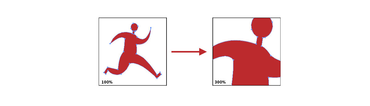 Image vectorielle agrandie