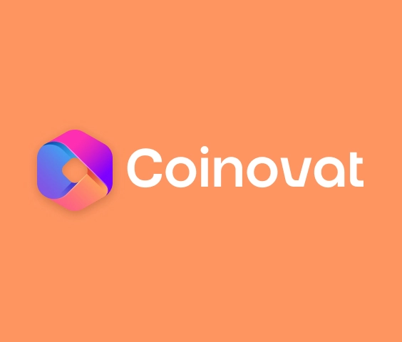 Modern gradient cryptocurrency logo