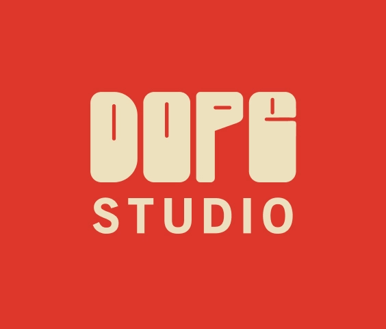 Retro creative studio logo