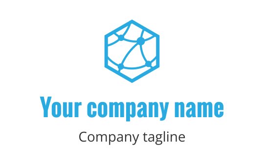 Blue logo