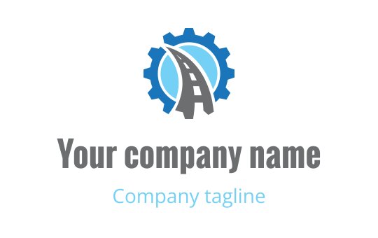 Blue logo
