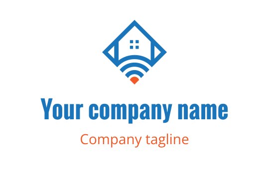 Blue logo