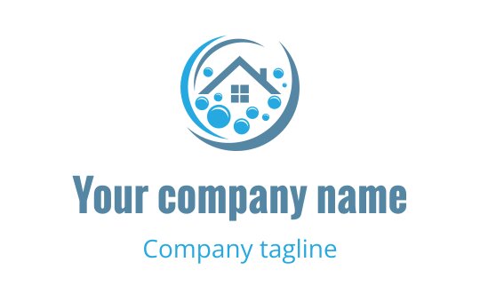 Blue logo