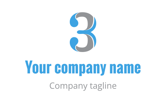 Number logo