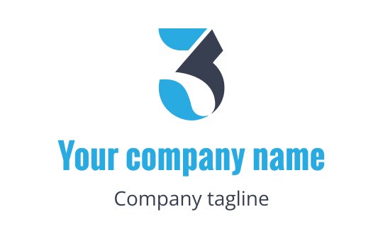 Number logo