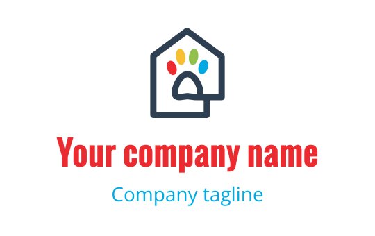 Pet care logo