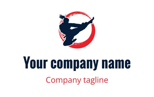 Martial arts logo