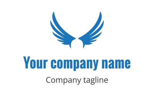 Teal logo featuring a stylized wing, representing the church industry.