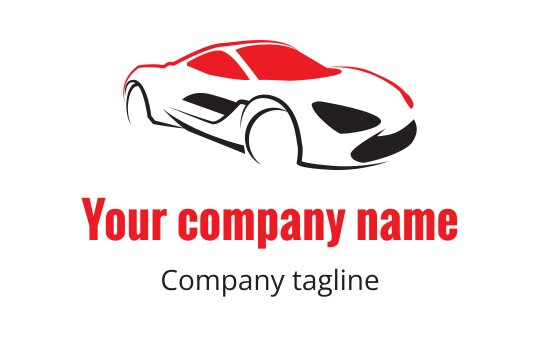 Transport, cars, logistics logo