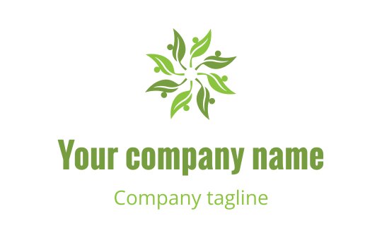 Floral logo