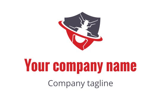 Pest control logo