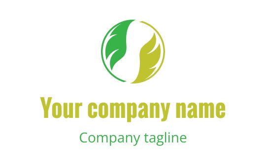 Green house logo