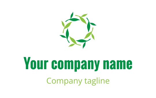 Green house logo