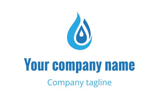 Blue logo
