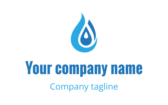 Blue logo