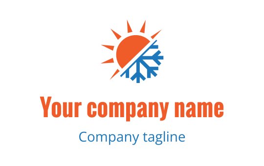 Heating logo