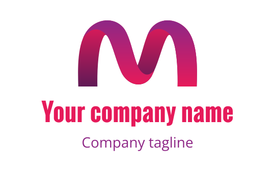 M logo
