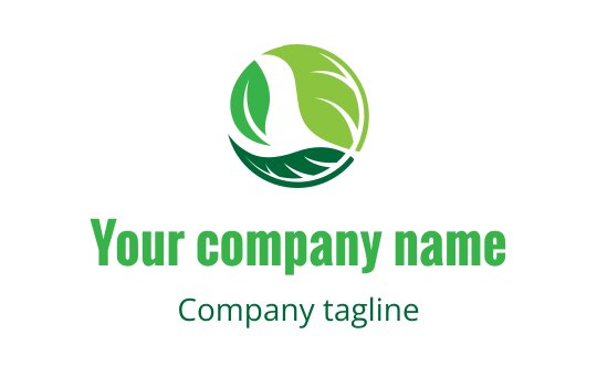 Green house logo