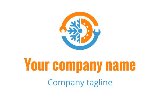 Heating logo