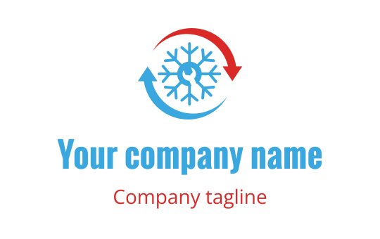 Heating logo