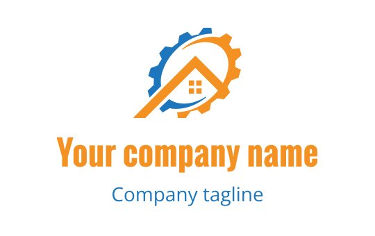 Construction, renovation logo