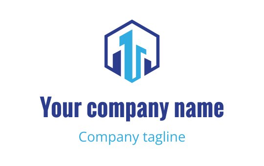 Blue logo