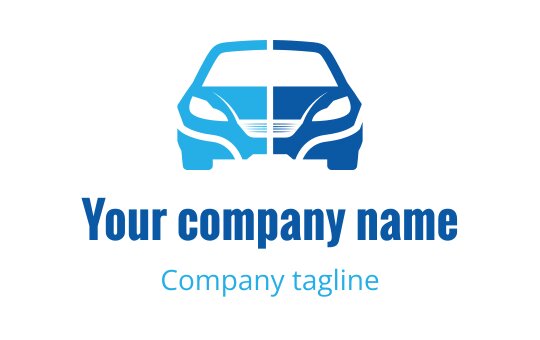 Transport, cars, logistics logo