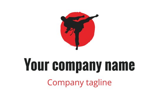 Martial arts logo