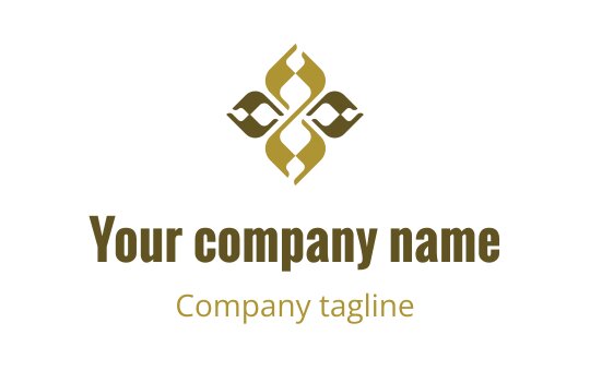 Floral logo