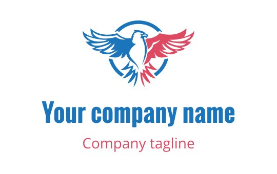 Blue logo