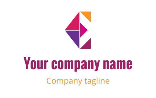 E logo