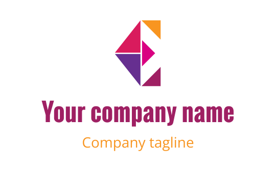 E logo
