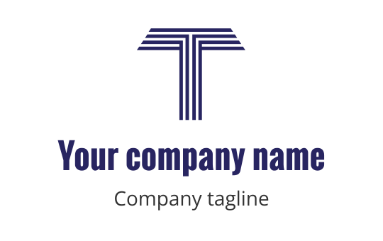 T logo