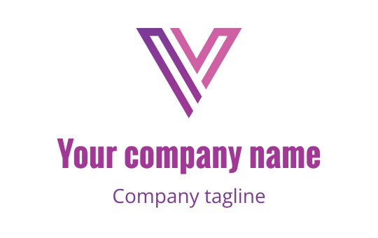 V logo