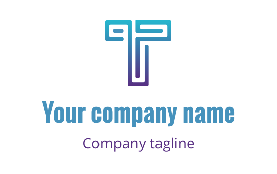 T logo