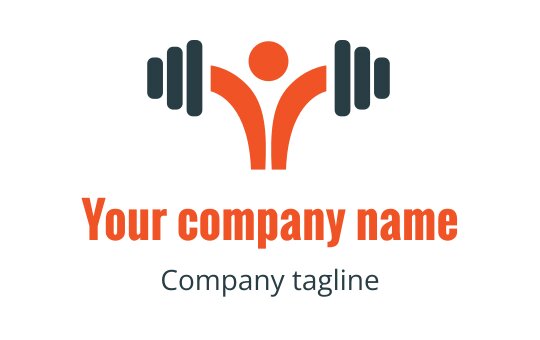 Sports, fitness, coaching logo