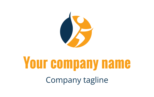 Running logo