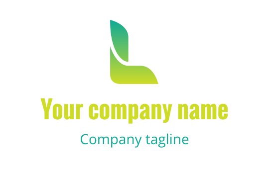 L logo