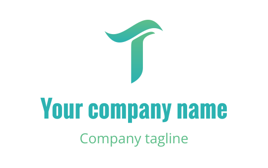 T logo