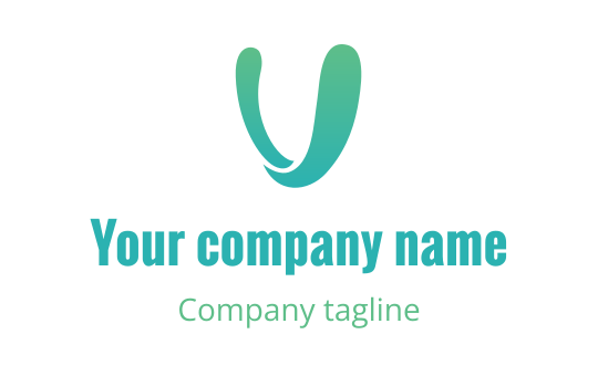 V logo