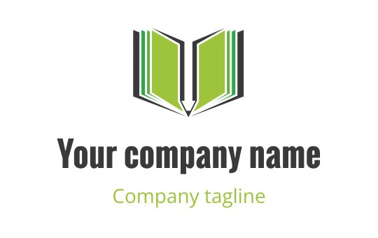 Writing logo