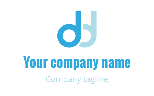 D logo