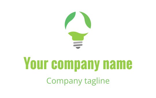 Green house logo