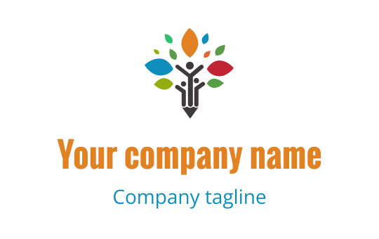 Writing logo
