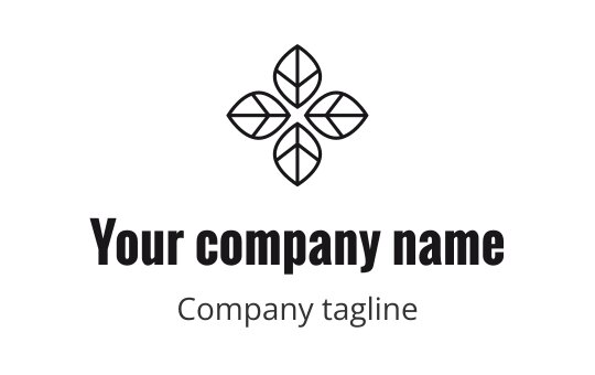 Floral logo