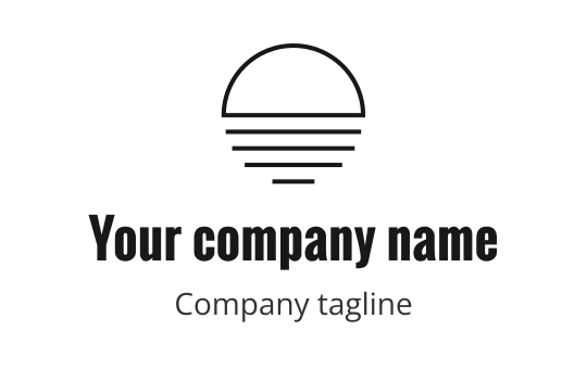 Black logo