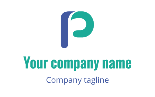 P logo