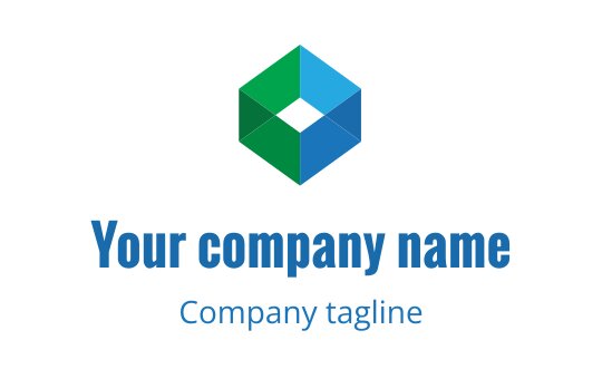 Geometric logo